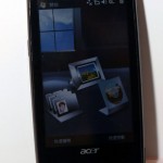 Acer F900最大賣點是配備3.8吋WVGA螢幕。